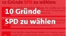 10 Gründe SPD zu wählen